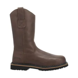 Dingo Men's Rake Steel Toe Work Boot - Brown