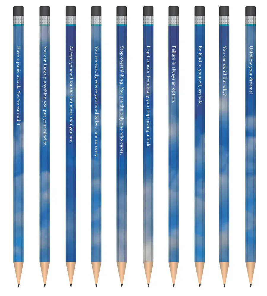 Disappointing Affirmations Pencil Set