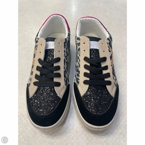 Recycled Synthetic Fabric Shoes Sneakers By Clothes Mentor In Black, Size: 9