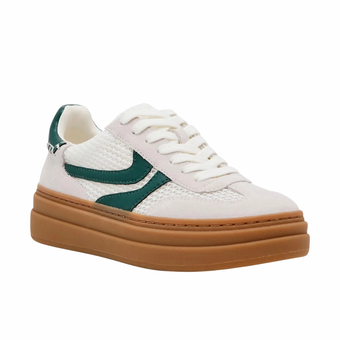 party - goer Sustainable Manufacturing Process Dodge in White / Green