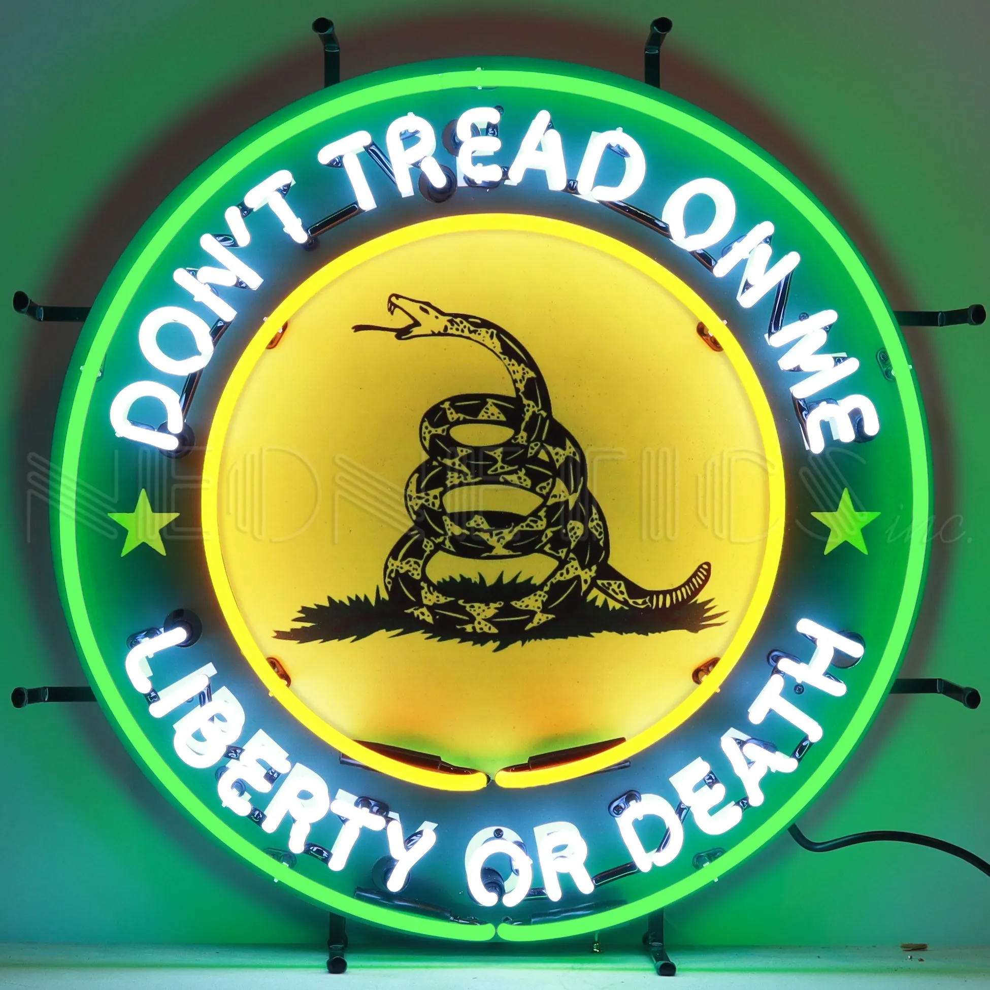 DON'T TREAD ON ME NEON SIGN