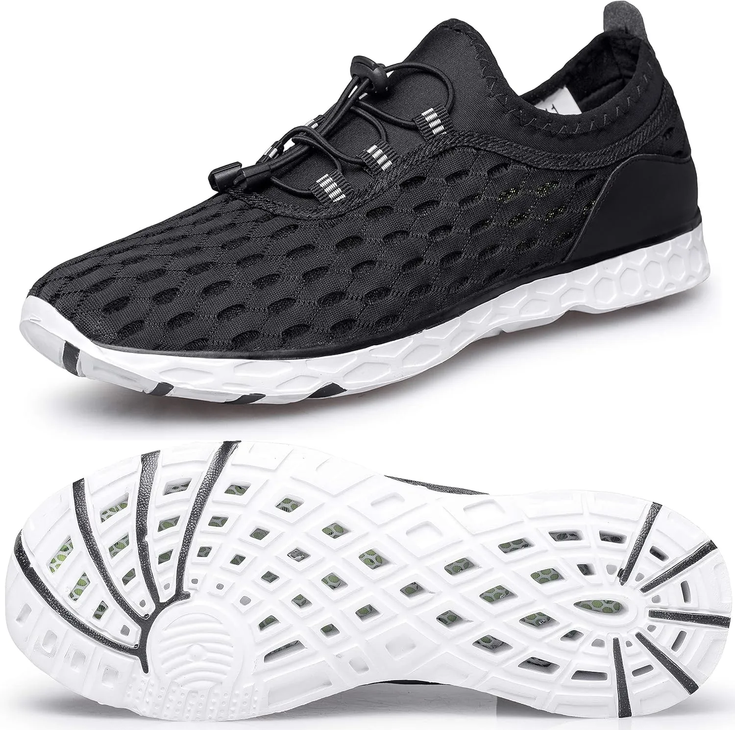 DOUSSPRT Men's Water Shoes Quick Drying Sports Aqua Shoes