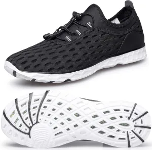 DOUSSPRT Men's Water Shoes Quick Drying Sports Aqua Shoes