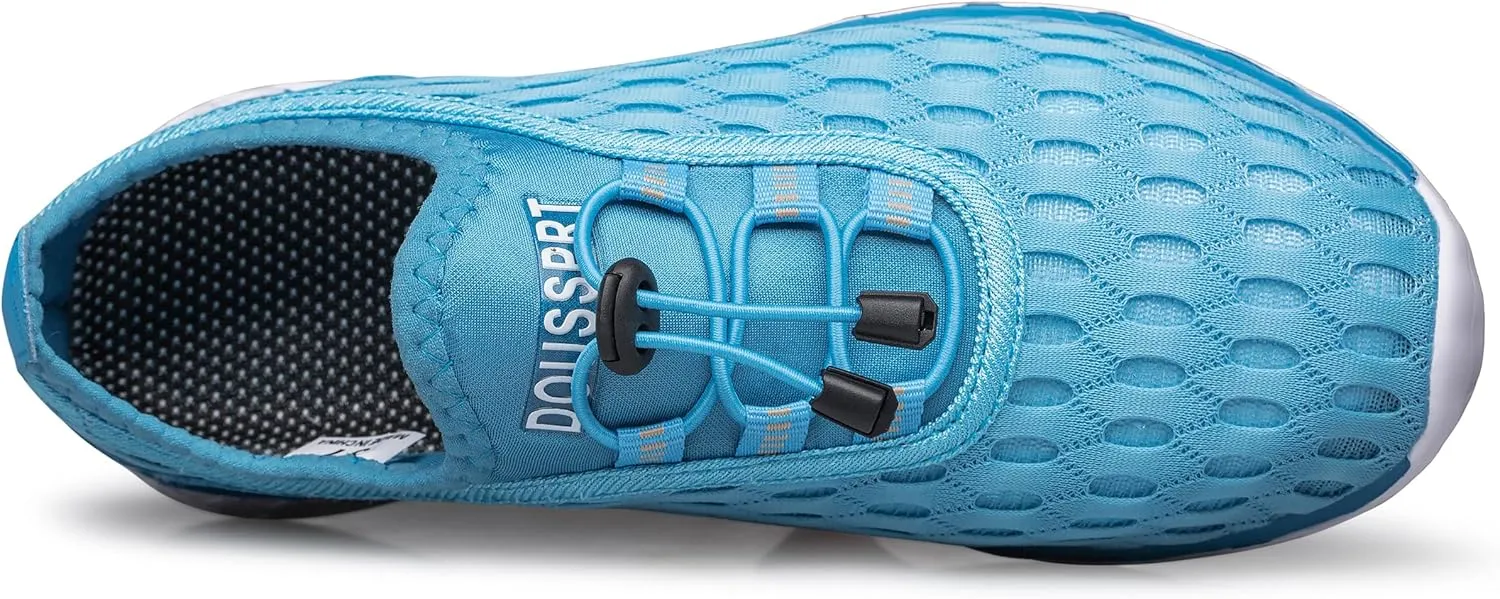 DOUSSPRT Women's Water Shoes Quick Drying Sports Aqua Shoes