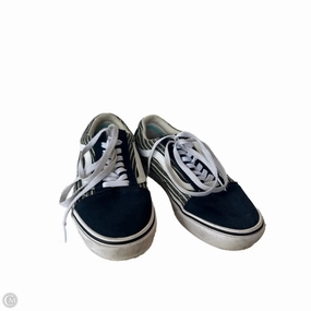 Street Drive Shoes Sneakers By Vans In Blue & Cream, Size: 8
