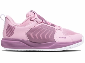 97395-636-M | ULTRASHOT TEAM | CAMEO PINK/GRAPE NECTAR/WHITE Flexible Rocker Sole