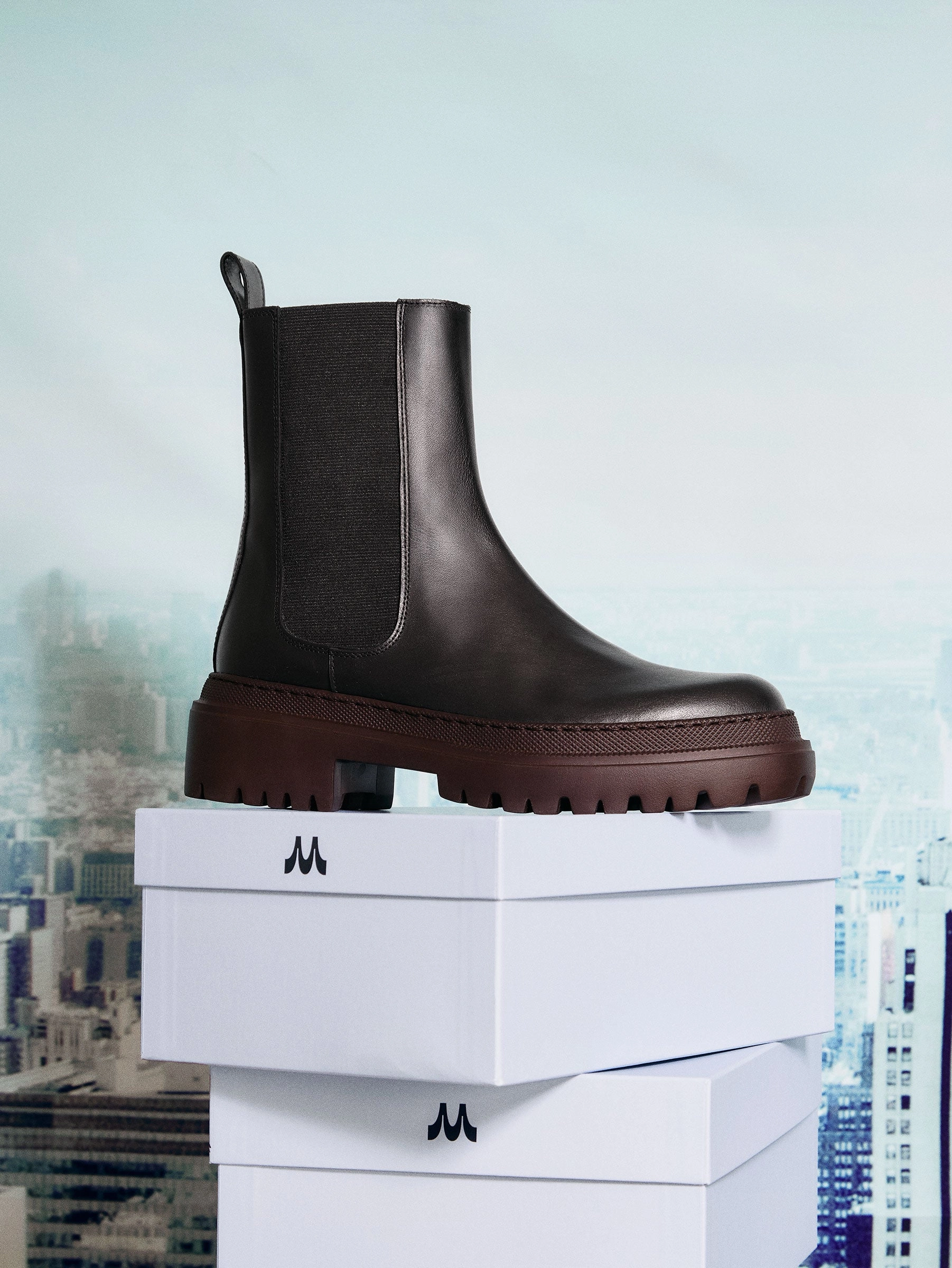 Snow Ready Corticella Combo Brown Unlined Boot