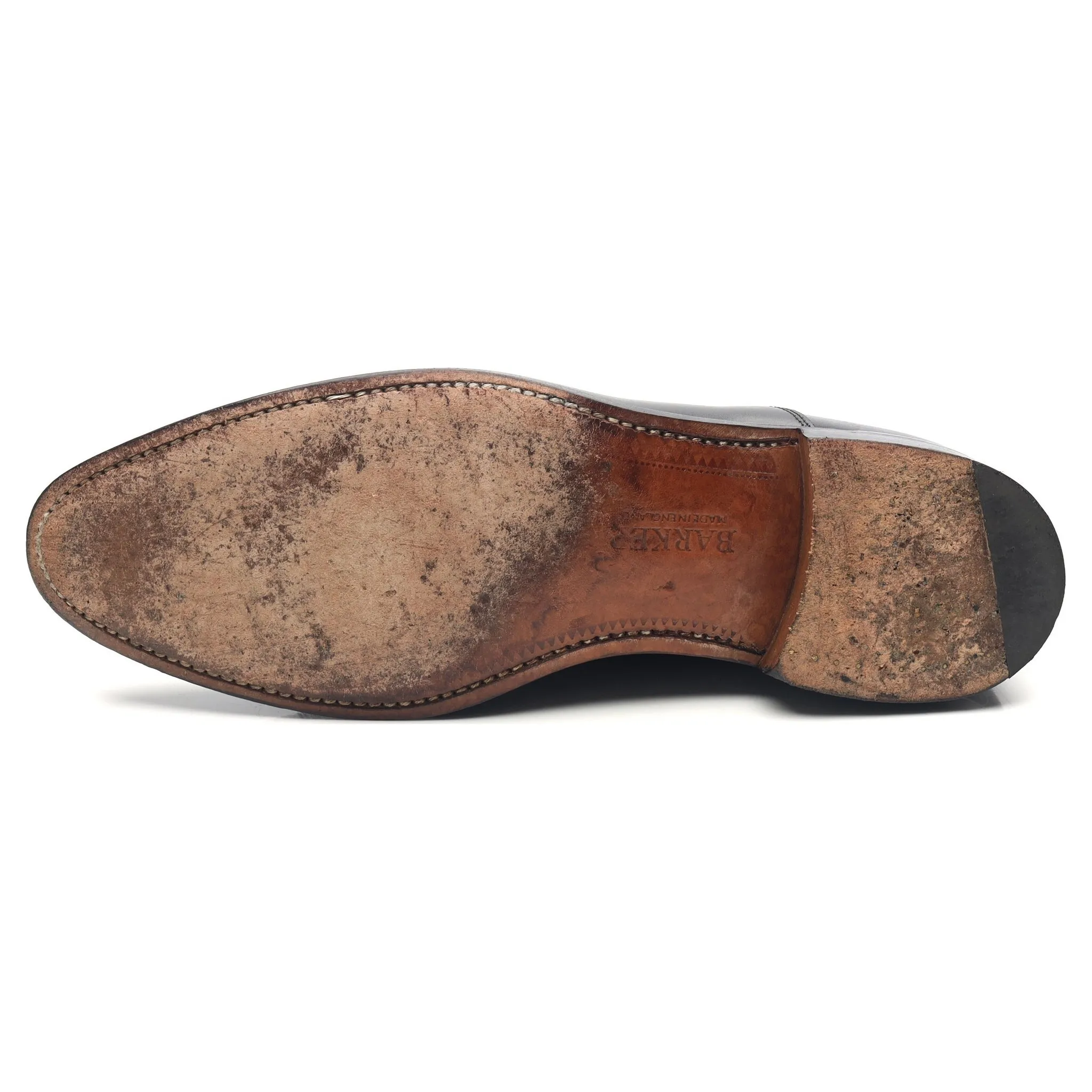 'Duxford' Black Leather Oxford UK 10 G