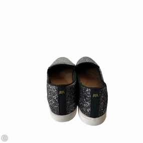 Hydrophobic coating Abrasion Resistant Material Shoes Sneakers By Birdies In Black & Silver, Size: 7