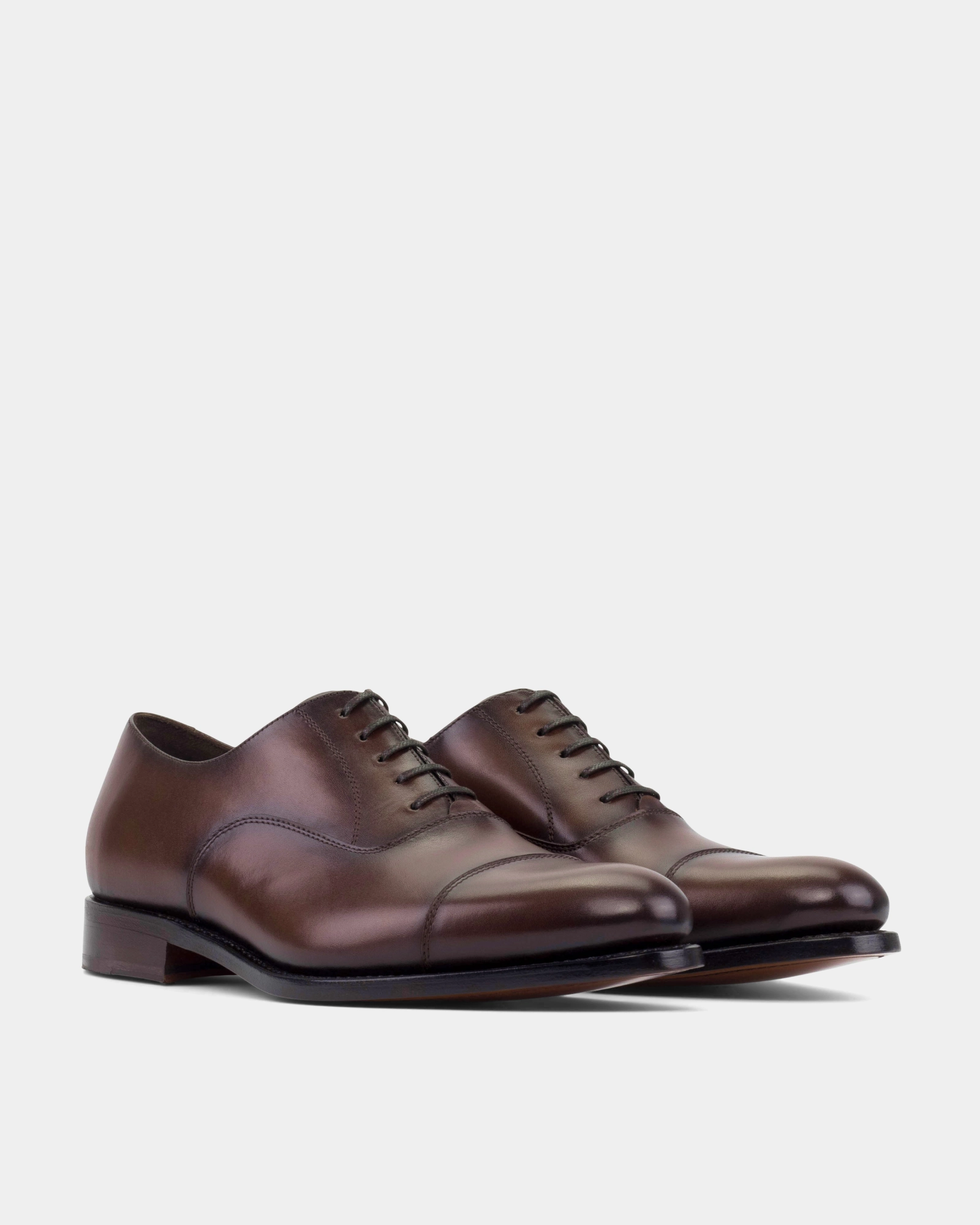 Ashford Brown Cap Toe Oxford - 675 Clean Edges