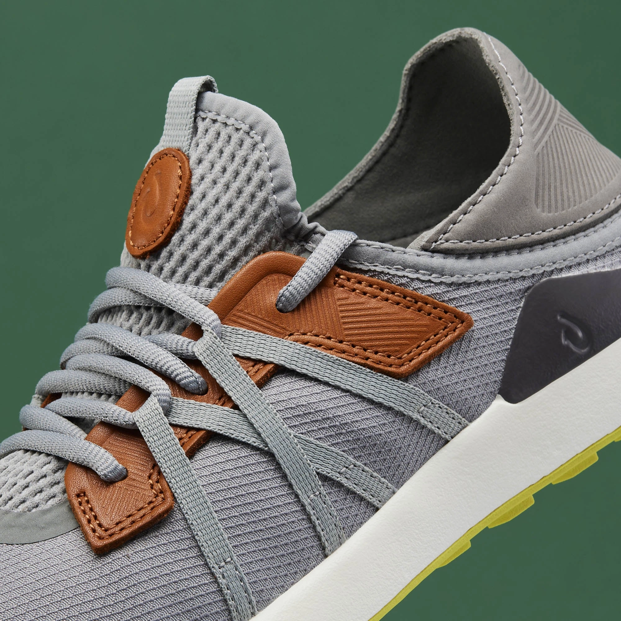 Reinforced toe box Manele - Poi / Charcoal