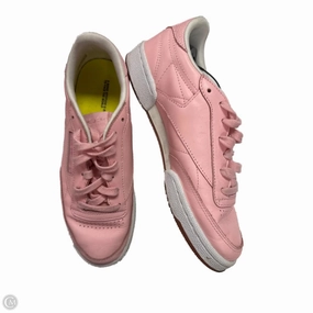Textured Insole Shoes Sneakers By Reebok In Pink, Size: 8