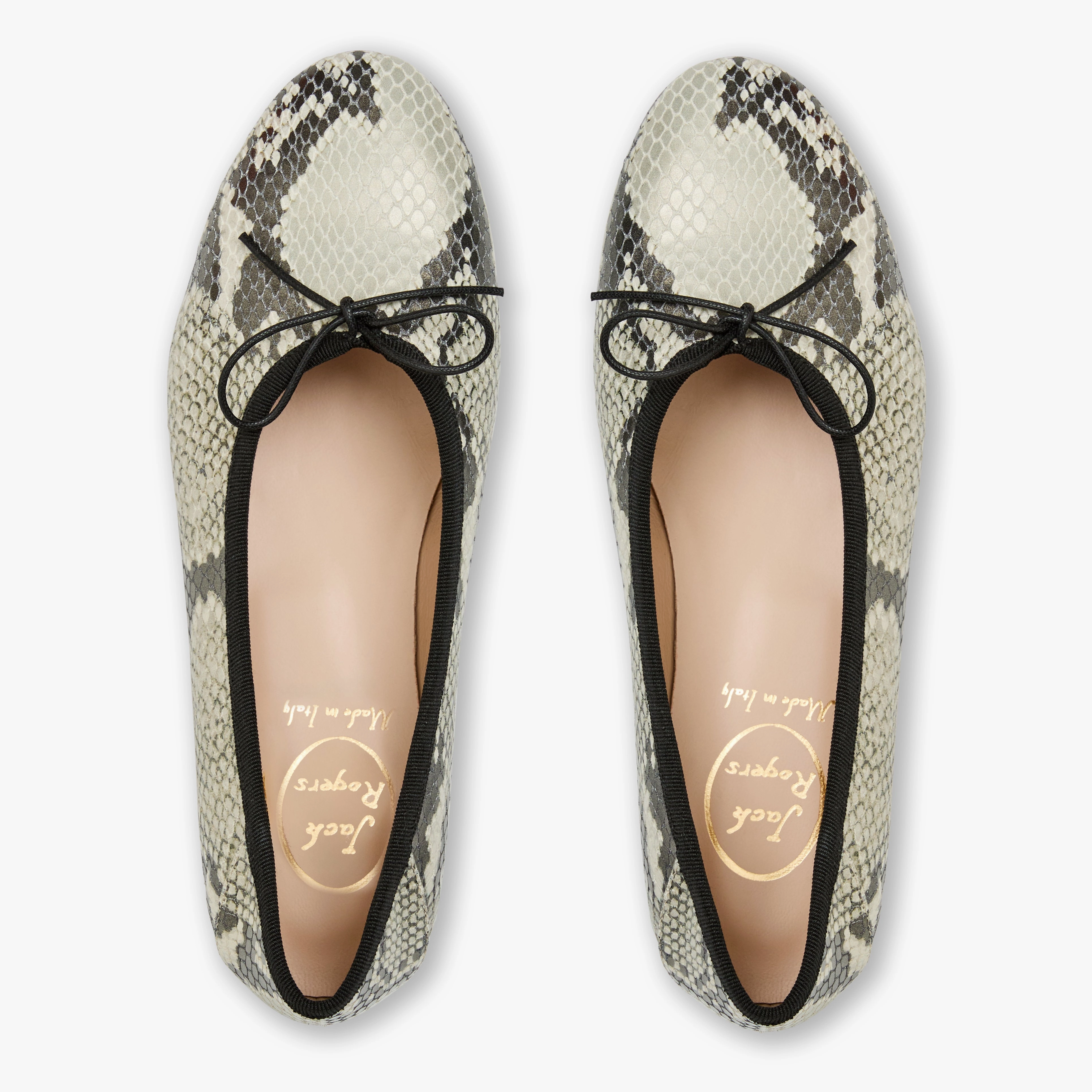 Carlotta Italian Leather Ballet Flat Comfortable Look Food Court