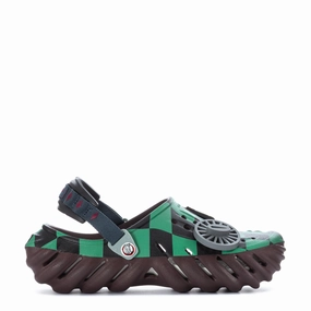 Echo Clog- Mens Durable Outsole Leopard Touch