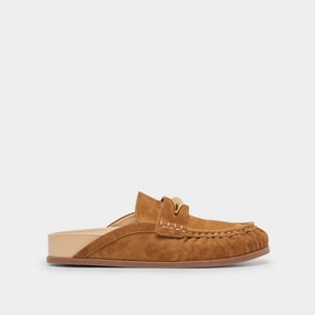 Flexible Comfort Air Cushioning JODERO FLATS LT BROWN SUEDE