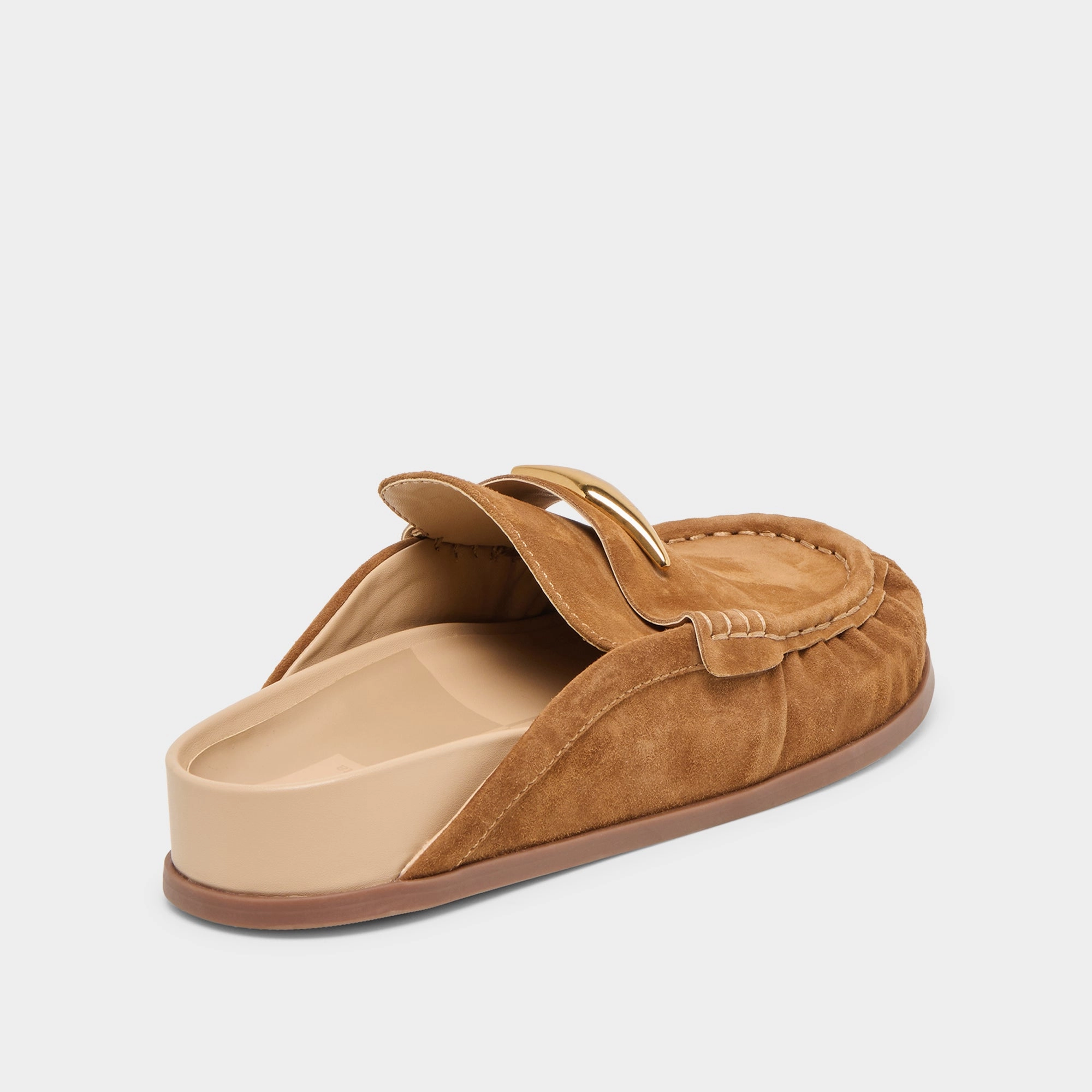 Trendy Comfort JODERO FLATS LT BROWN SUEDE