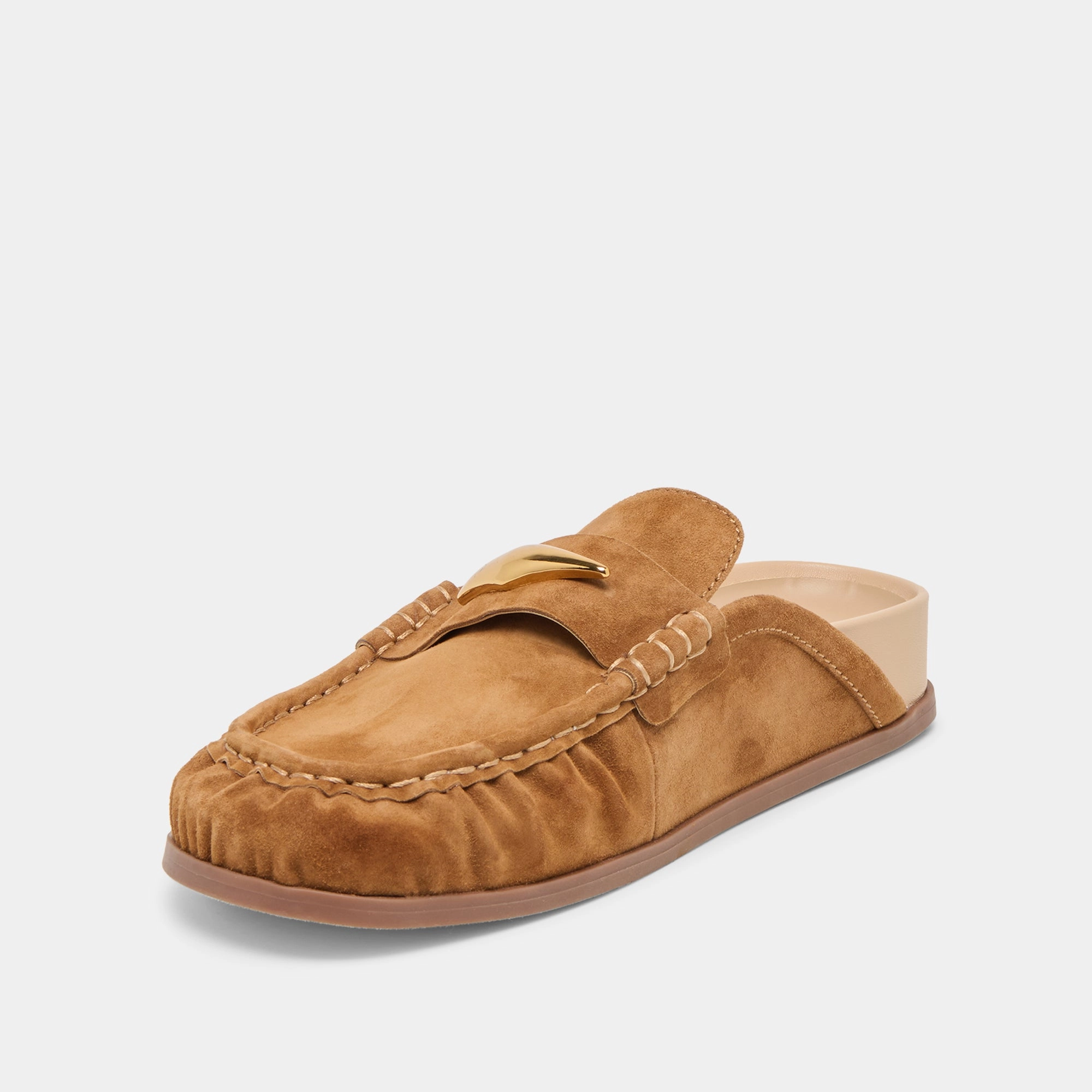 Pose Mood mesh ventilation JODERO FLATS LT BROWN SUEDE