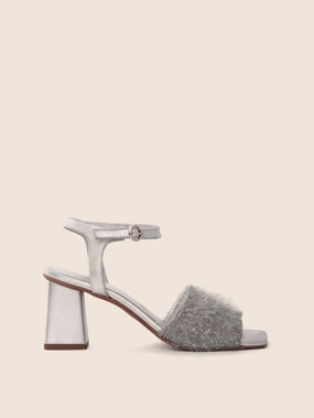 Unique Pick Sleek Line Toro Silver Heel