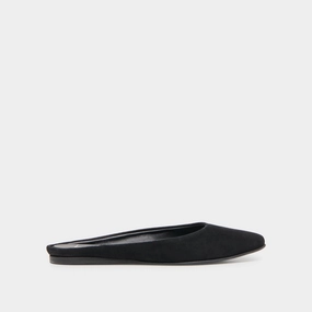 Eva Midsole Closed Toe EILA FLATS ONYX SUEDE