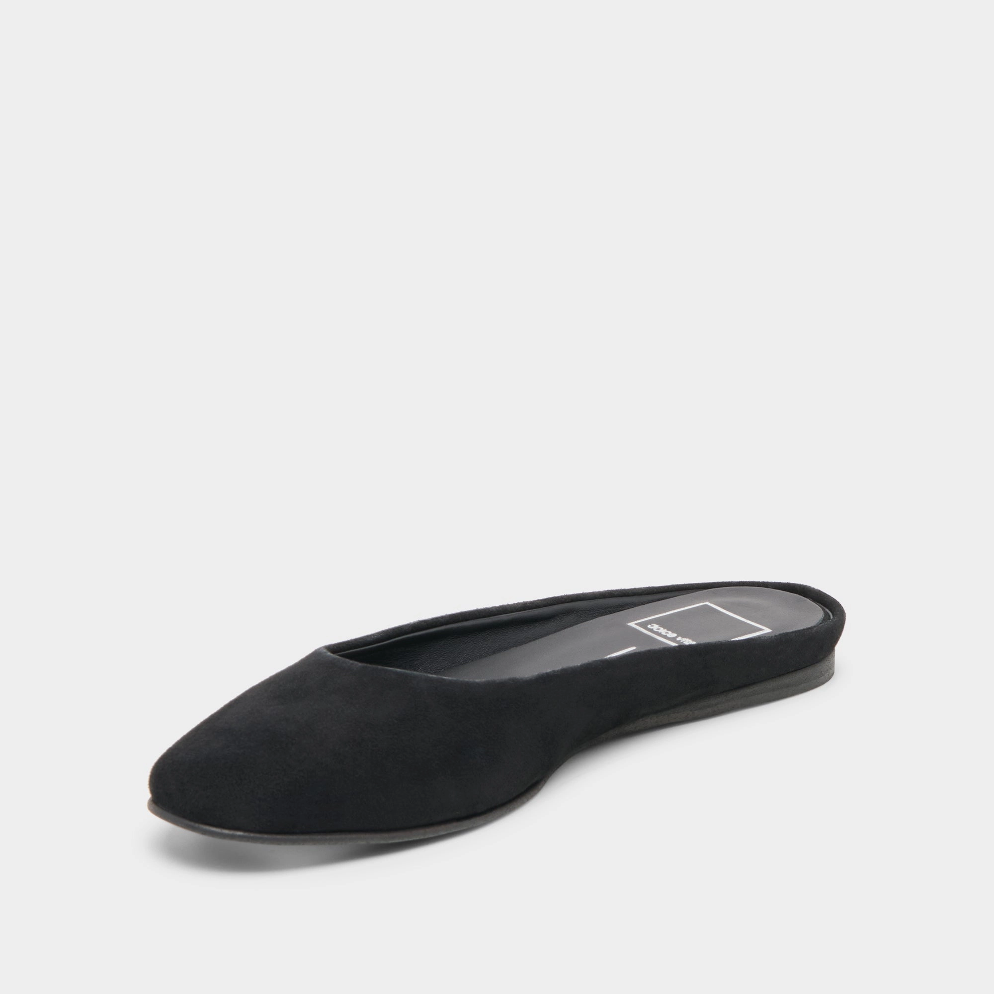 Slip-On Comfort Trendy Appearance EILA FLATS ONYX SUEDE