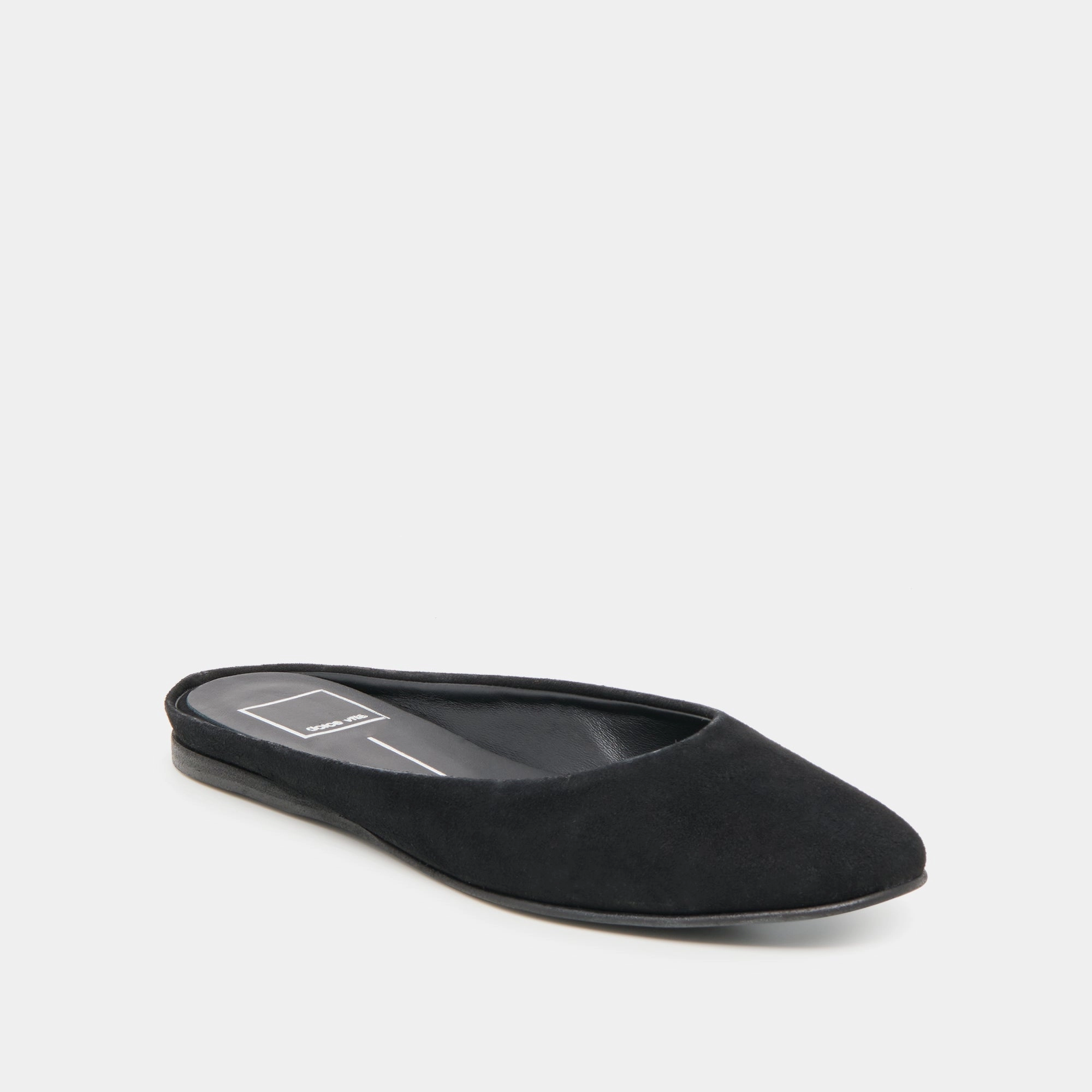 EILA FLATS ONYX SUEDE Celebrate Glow Durable Quality