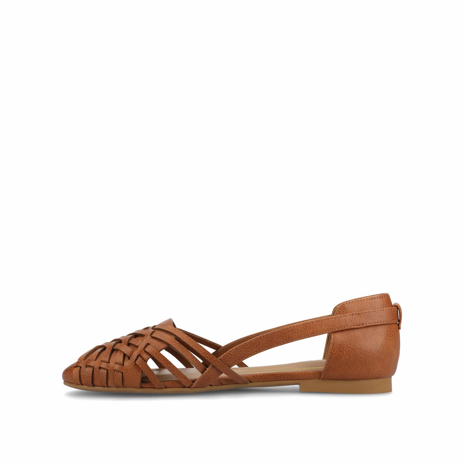Art Corner Elegant Walk EKKO VEGAN LEATHER FLATS IN WIDE Reinforced Seams