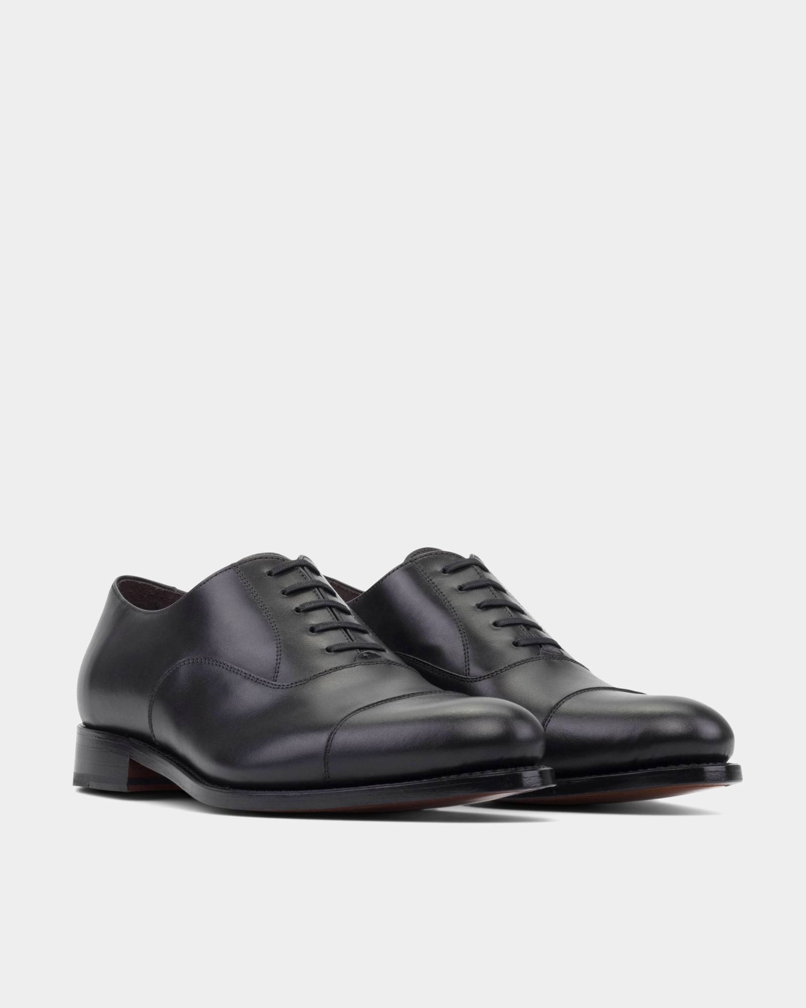 Control Look Ashford Black Cap Toe Oxford - 675