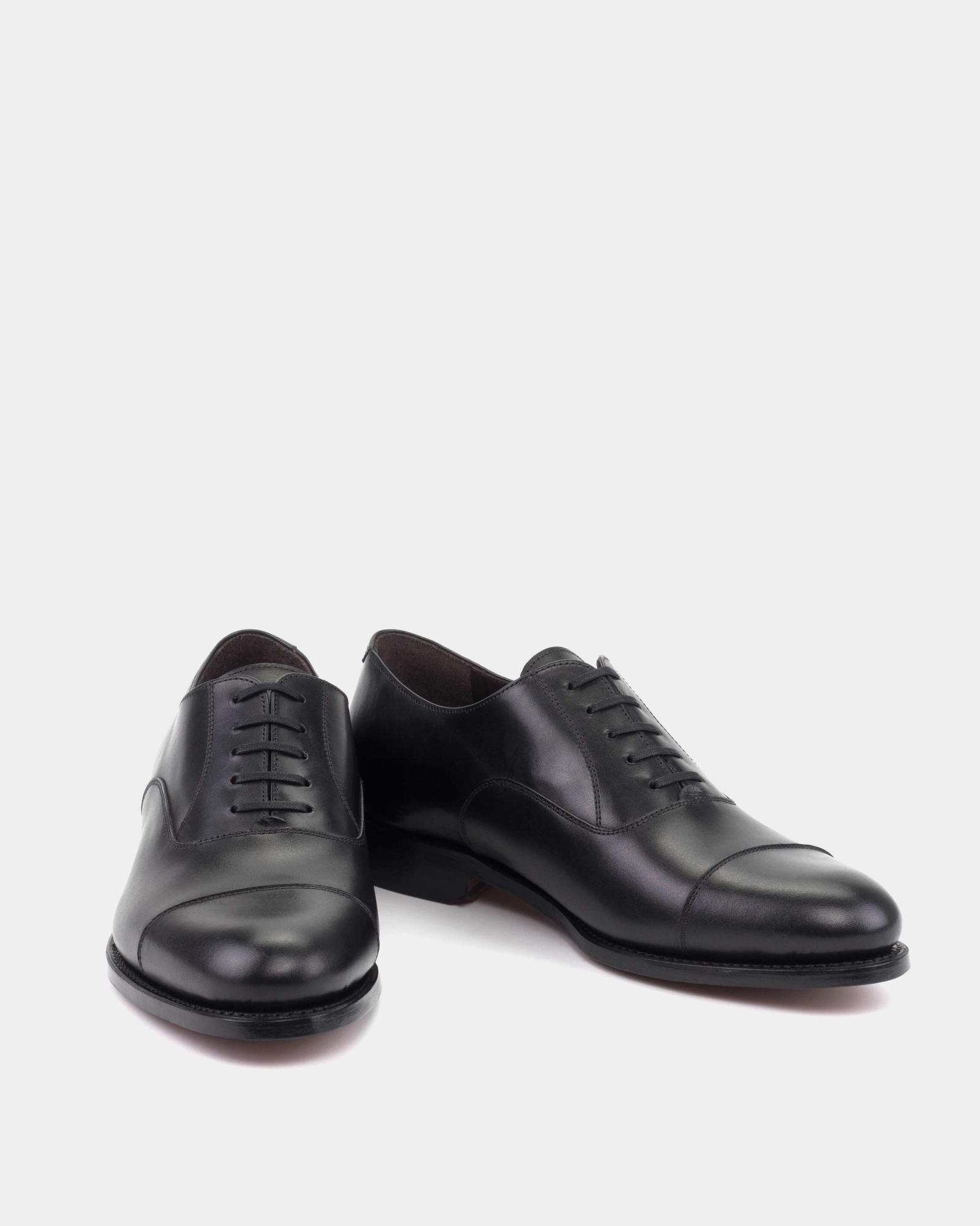 Ashford Black Cap Toe Oxford - 675 Dust Safe