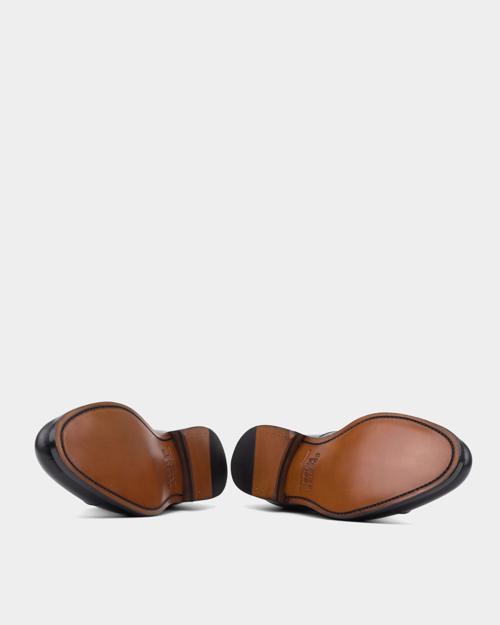 Prime Walk Ashford Black Cap Toe Oxford - 675
