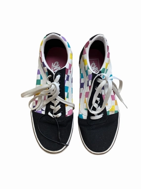 Shoes Sneakers By Vans In Rainbow Print, Size: 7.5 Speed Control