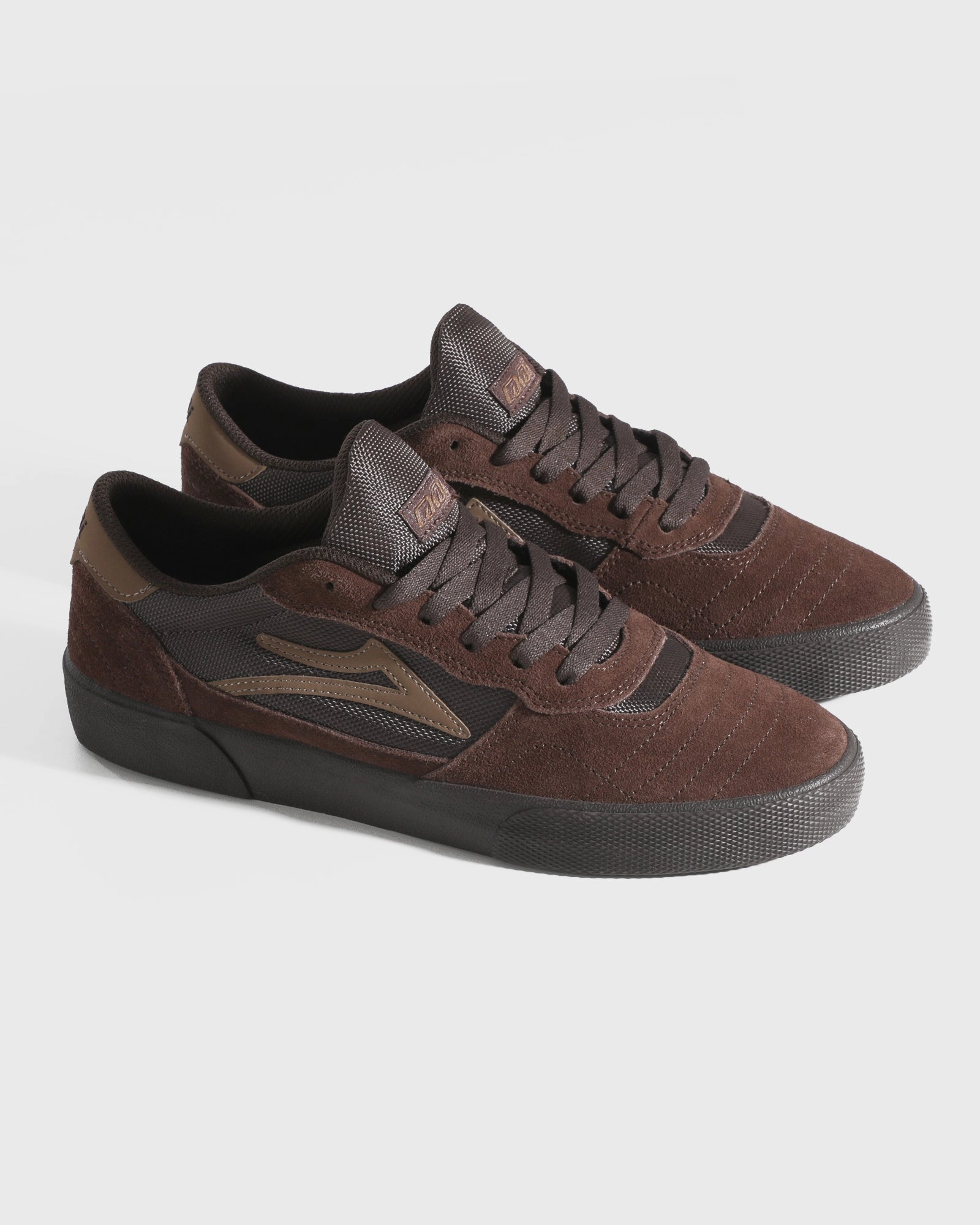 Cambridge - Chestnut Suede Monochrome Comfort support School Day