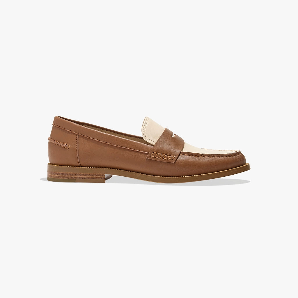 Practical Walking Shoes Sky View Tipson Leather Penny Loafer