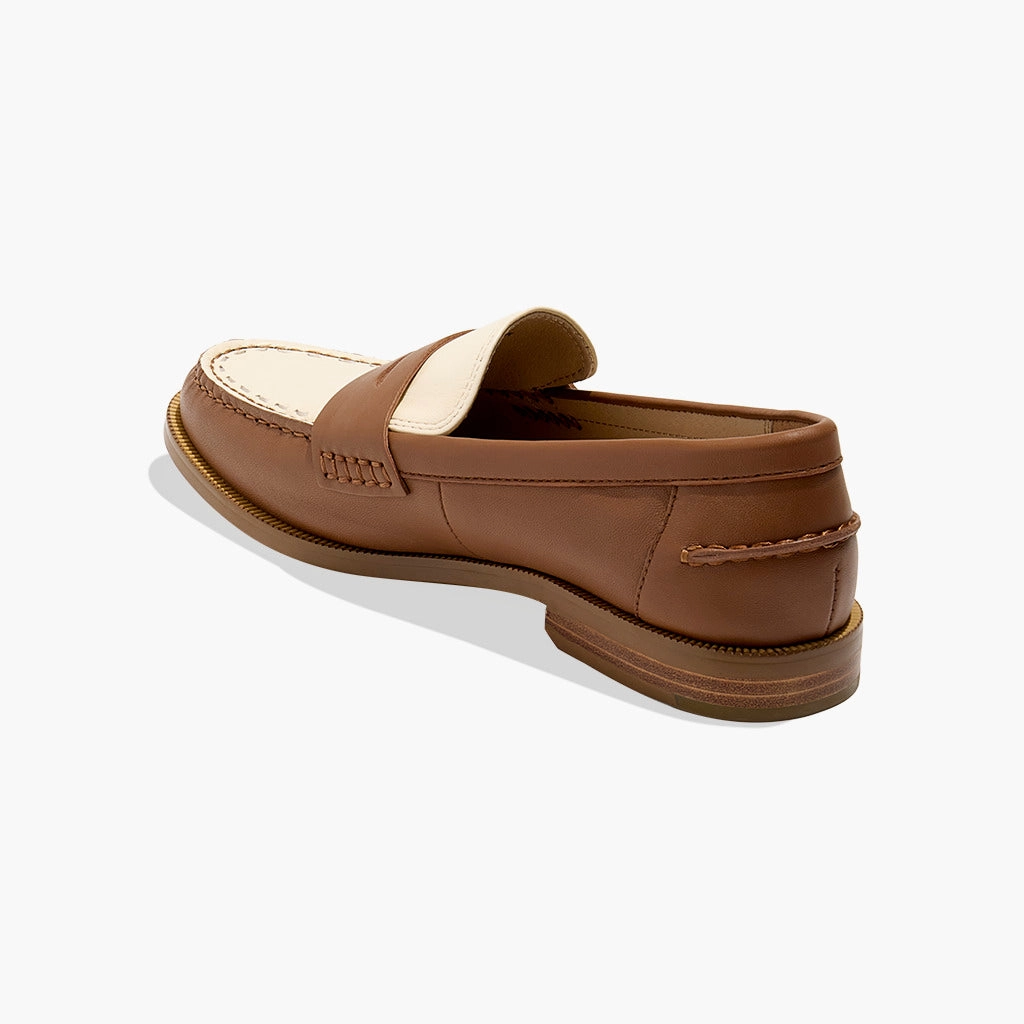 Tipson Leather Penny Loafer Arch support Press Mood