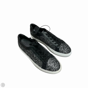 Urban Daily Shoes Sneakers By m gemi In Black & Silver, Size: 9.5