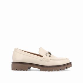 JESSAMEY HORSE BIT LOAFER FLATS Lace Up