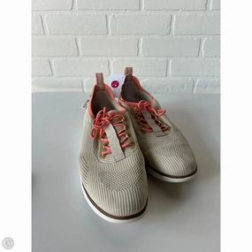 Comfort Cushioning Mid Cut Shoes Sneakers By Cole-haan In Orange & Tan, Size: 10.5