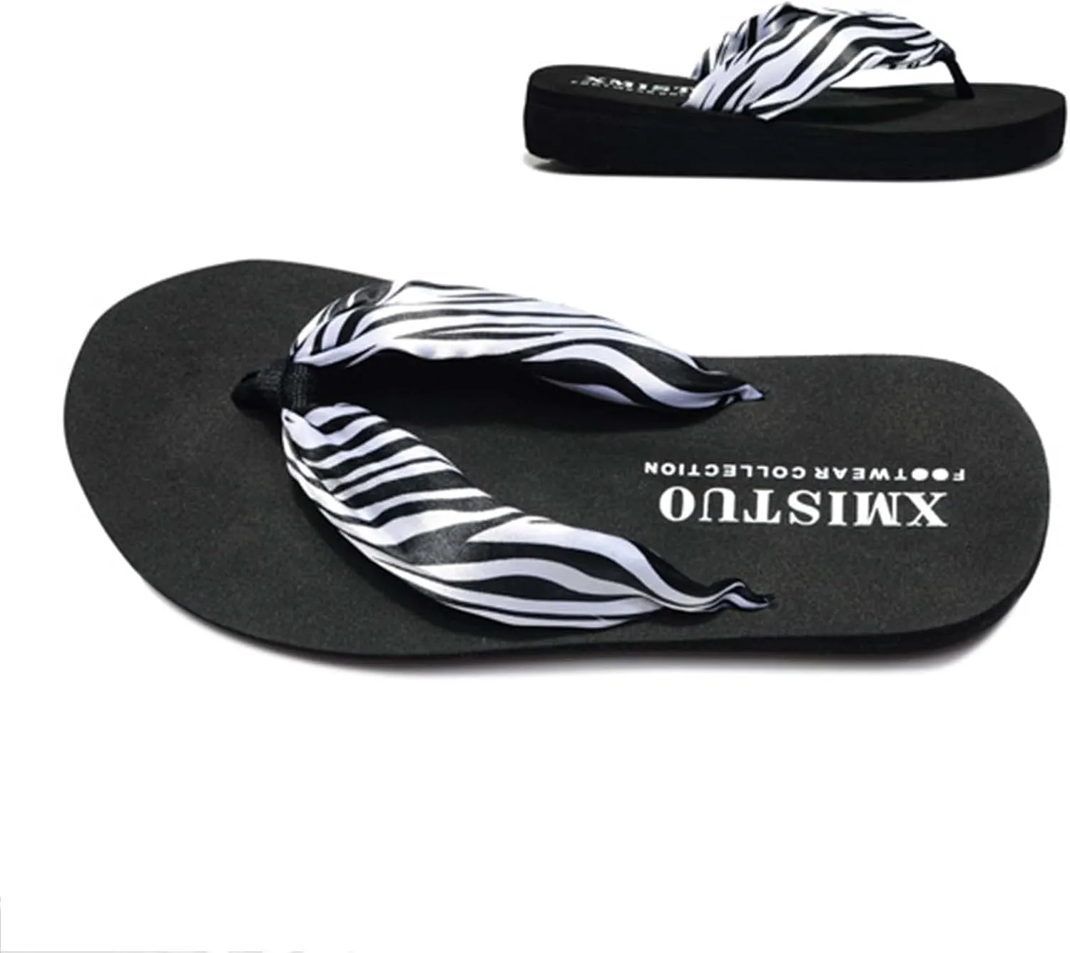 Eliogn Woman's Wedge Flip Flops Girls Summer Casual Thong Platform Sandals