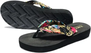Eliogn Woman's Wedge Flip Flops Girls Summer Casual Thong Platform Sandals