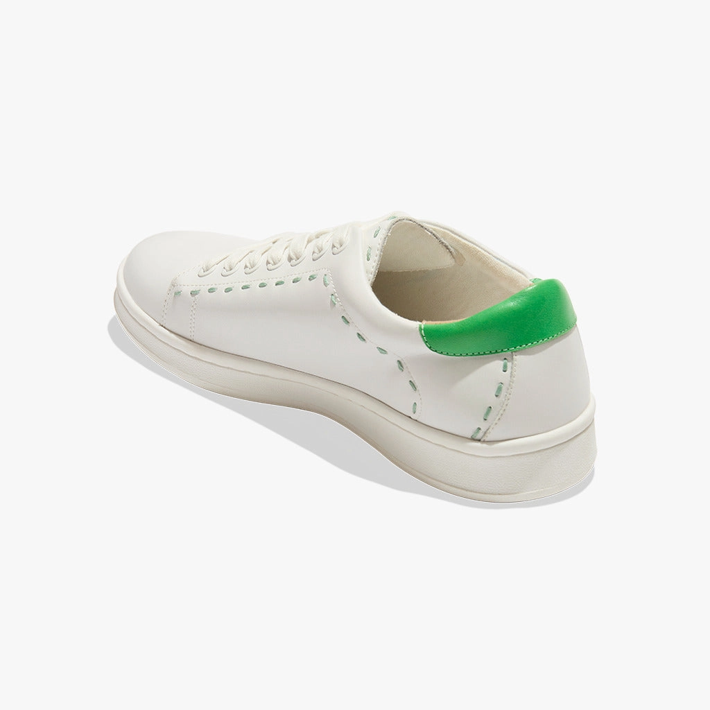 Ellison Leather Low Top Sneaker Coral Hue Fund Walk
