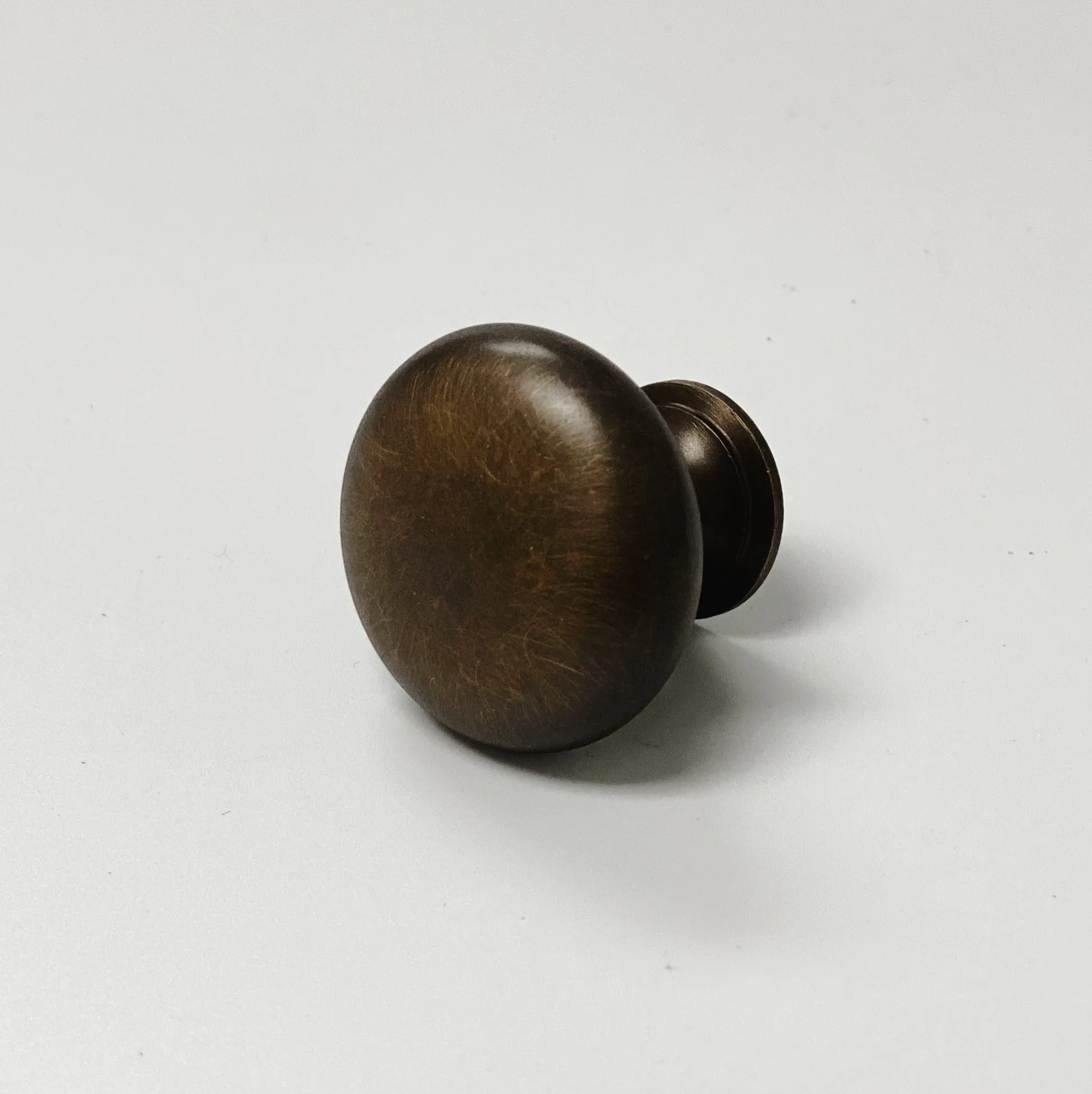 Eloise Antique Brass Round Cabinet Knob