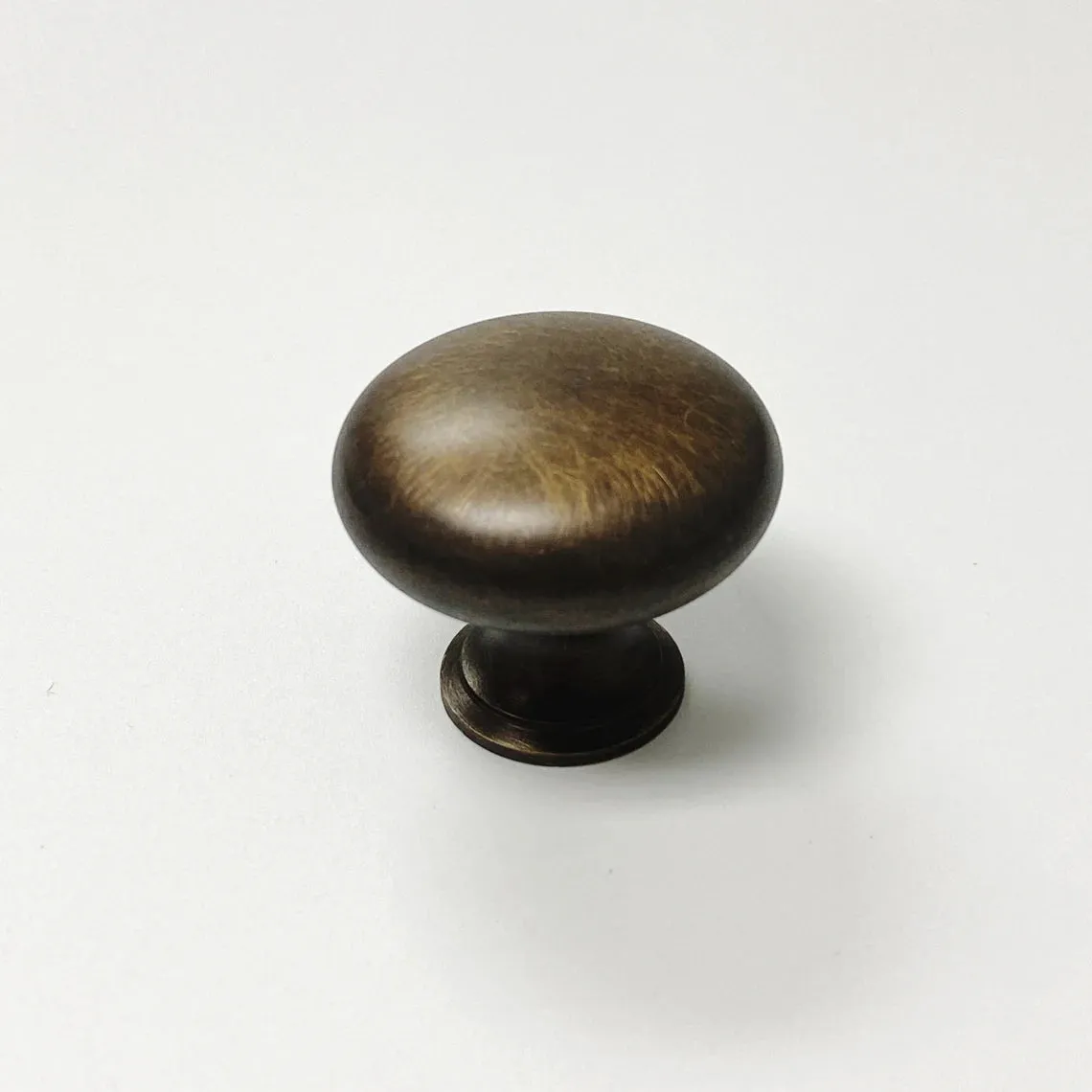 Eloise Antique Brass Round Cabinet Knob