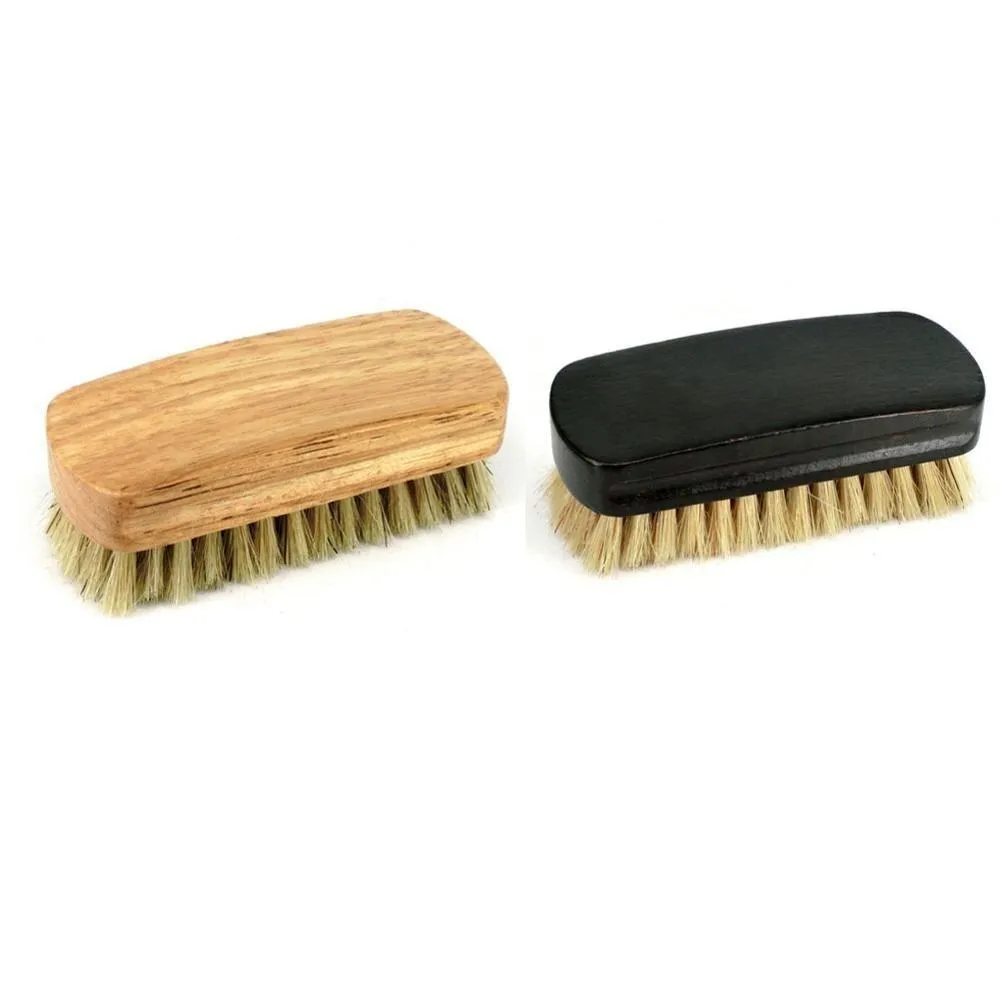 Elvio Pure Pig Bristle Wooden Shoe Brush