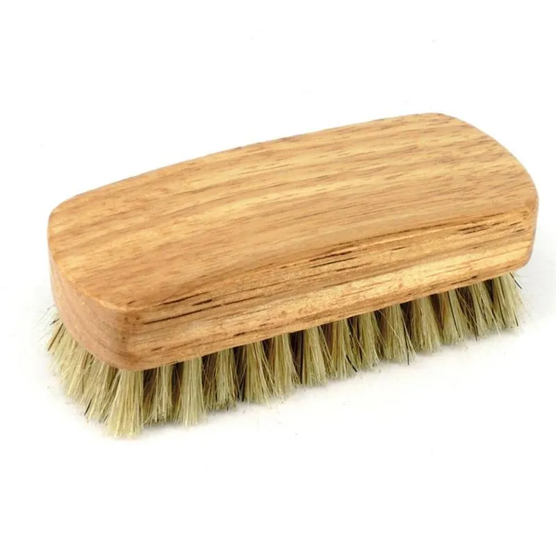 Elvio Pure Pig Bristle Wooden Shoe Brush