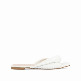 Weekend Walk Breathable Footwear EMALYNN SLIDE SANDALS IN VEGAN LEATHER