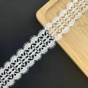 Embroidery lace with cotton fabric NF3B11 1656
