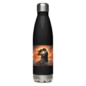 Enduring FLASK Sports Water Bottle - Leak-Proof Stainless Steel Gym & Sport Bottle for Men, Women - 17 oz, Double-Walled Insulated Thermos