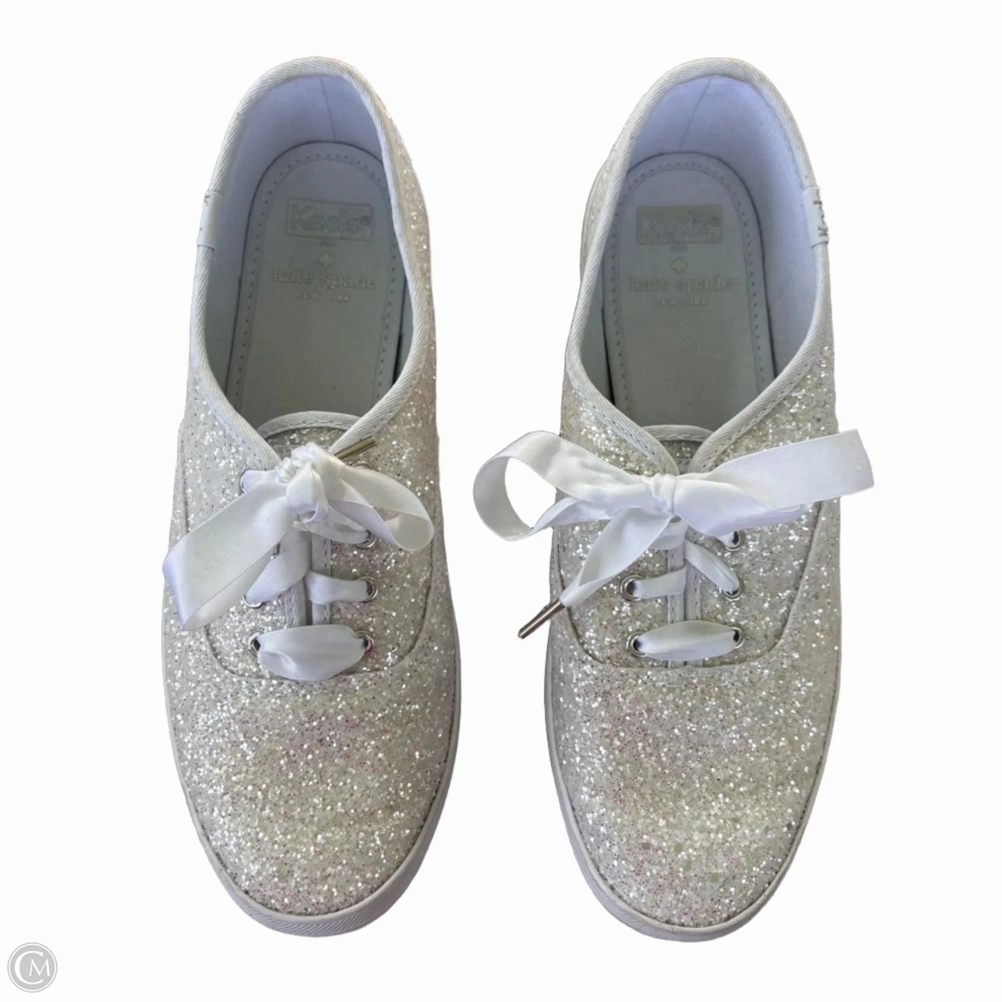 Shoes Sneakers By Keds In White, Size: 7.5 Breathable Airflow Channels Stretch tongue