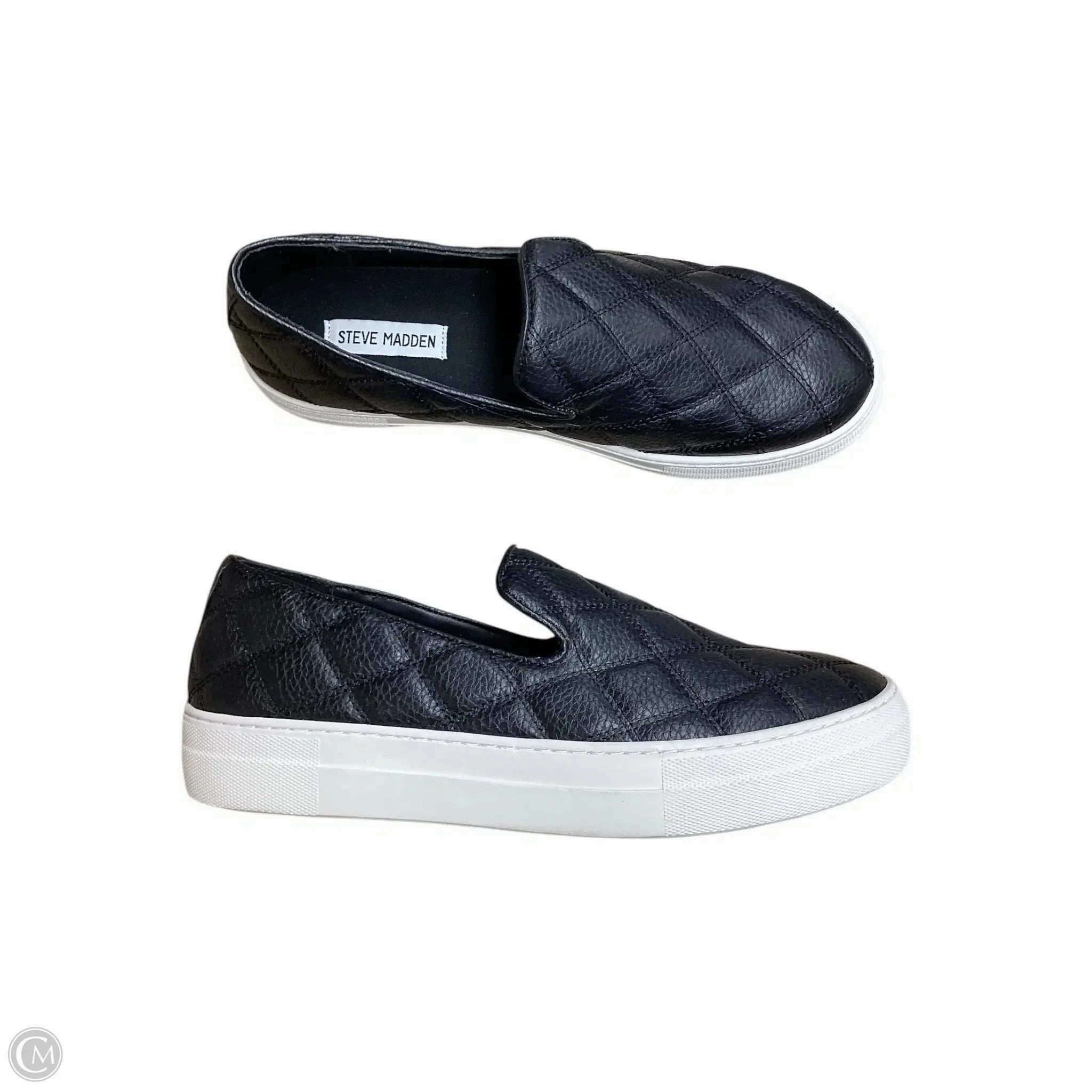 Shoes Sneakers By Steve Madden In Black, Size: 10 Sophisticated piece Dynamic Heel Cup