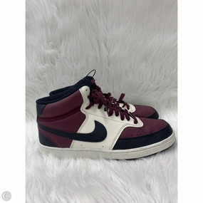 Shoes Sneakers By Nike In Maroon, Size: 10 Body Movement Weekend Chill