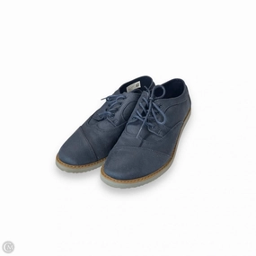 Canvas Fabric Shoes Sneakers By Toms In Navy, Size: 6